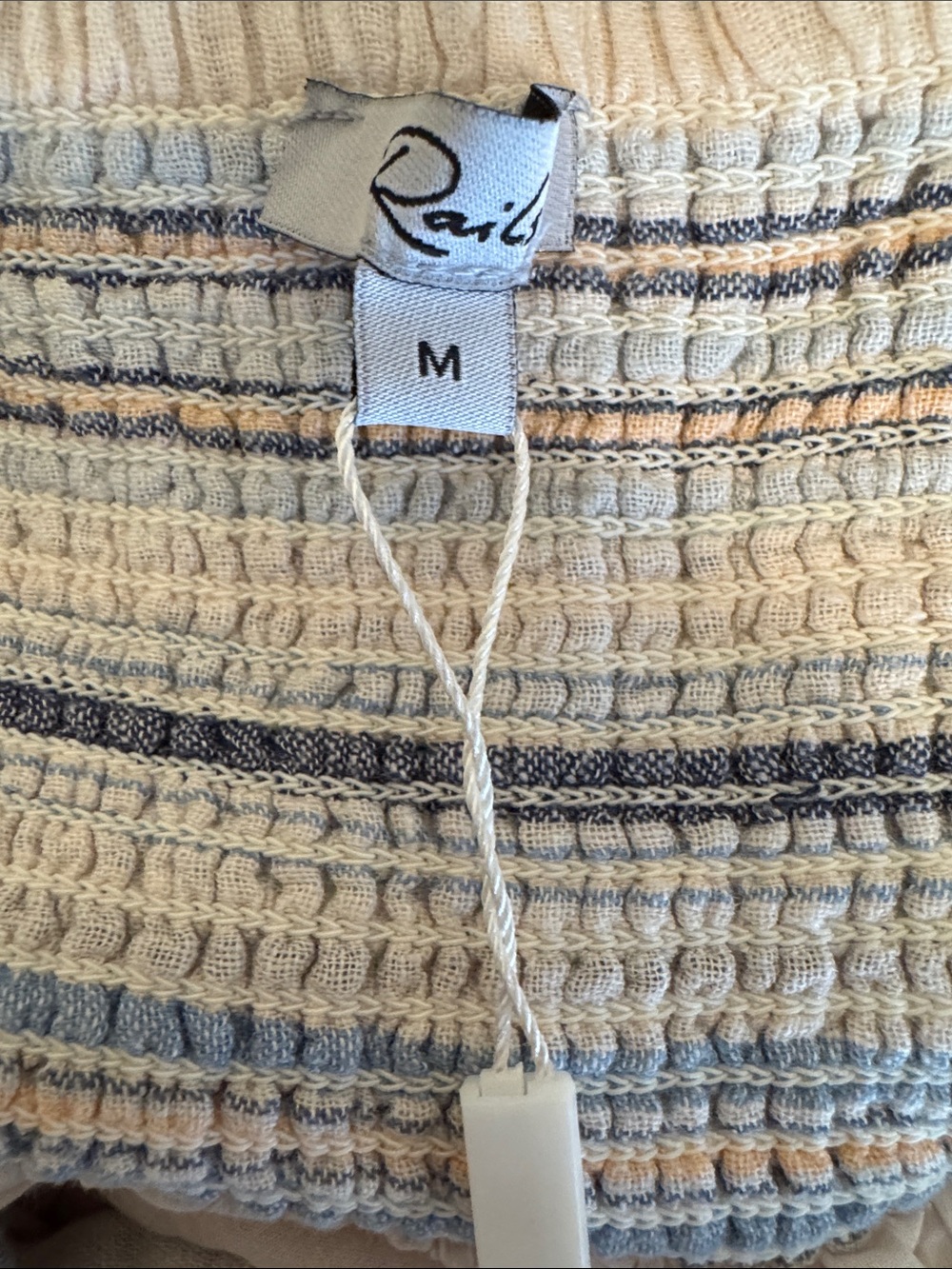 NWT Rails Blue & Cream Striped Maxi Dress, Medium ($198) - Picture 7 of 13
